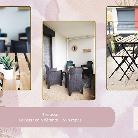 Apartment Le Joliot Curie 4-6 Pers A - Eurexpo - Ldlc Arena - Groupama Stadium - Eurexpo - 15mn